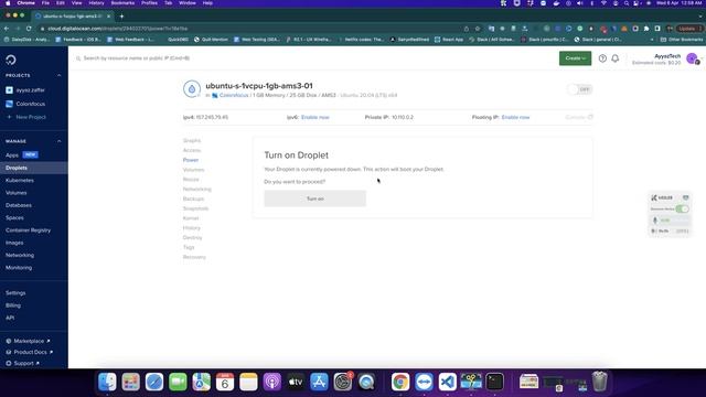 How to shut down digital ocean droplet? смотреть онлайн