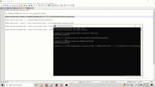 How to install and run kafka using kraft on Windows || Windows 10 || kraft || kafka in windows смотреть онлайн