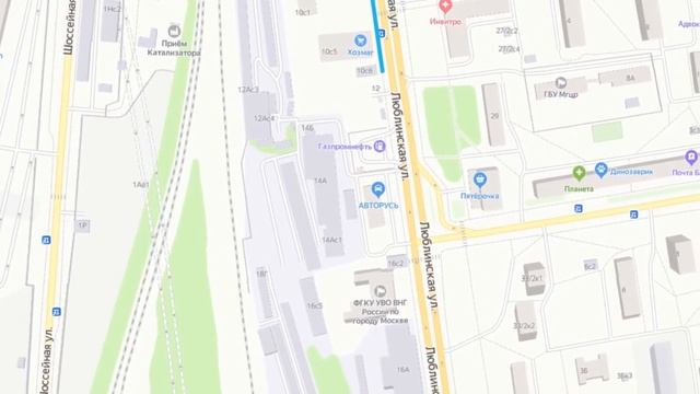 Путь от метро Текстильщики в офис компании 3Dcast смотреть онлайн