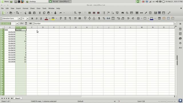 How to Auto Sum in Libre office Calc смотреть онлайн