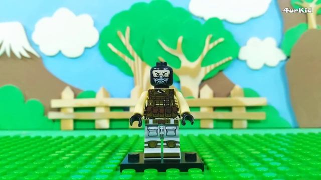 ✔️ Lego Modern Warfare - Battlefield Between Soldiers & Terrorists - Knockoff SWAT Minifigures