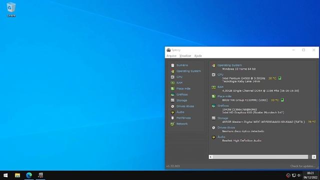 Biostar h110mhc e Pentium G4560 -Speccy 2022 12 06 00 23 29 смотреть онлайн