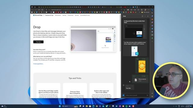 How to Transfer Files Instantly Between Your Phone, iPad, PC, and Mac using Microsoft Edge! смотреть онлайн
