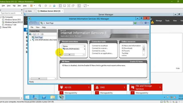 How to Installing Web Server using IIS in Windows Server 2012 смотреть онлайн