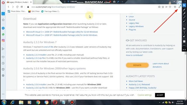 How To Download and Install Audacity on Windows || Best Audio Editing Software For PC смотреть онлайн