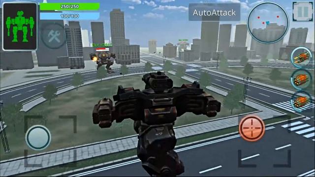 Mech Battle Robot Wars Gameplay Video Android/iOS смотреть онлайн