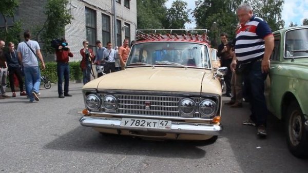 Москвич 2140 (1982г) на пневмоподвеске