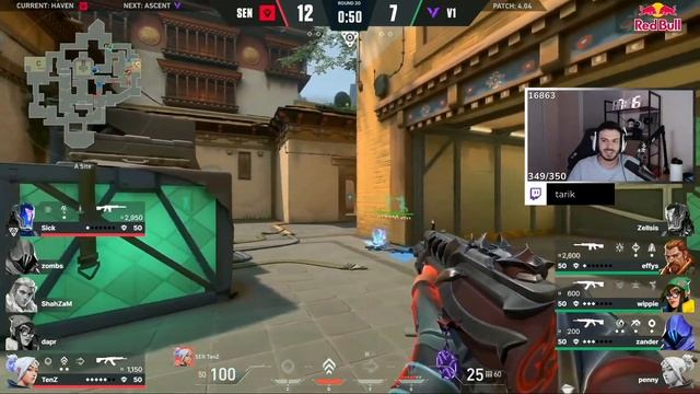 the round where SEN wins, but penny op shots and TenZ shots hattricks are C R AZY | NEW | TenZ 30k смотреть онлайн