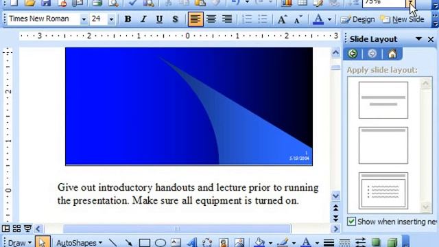 PowerPoint 2003 Tutorial Notes Page View Microsoft Training Lesson 22.1 смотреть онлайн