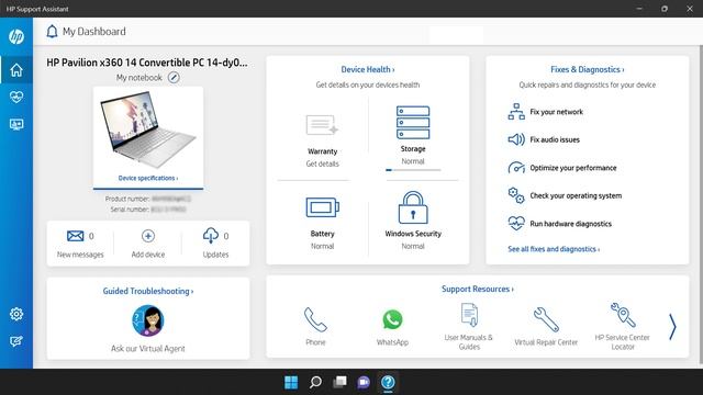 Utilisation de HP Support Assistant sous Windows 11 | Service informatique HP | HP Support смотреть онлайн