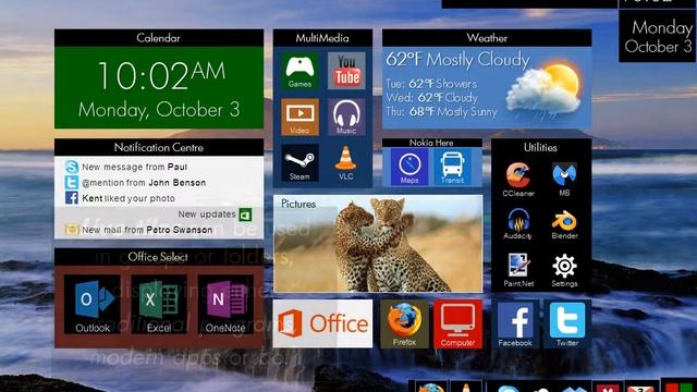 Windows 10 - 2. Tile Grid смотреть онлайн