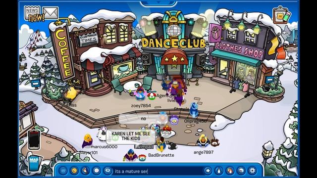 Club Penguin Online - Mature Servers (18+) смотреть онлайн