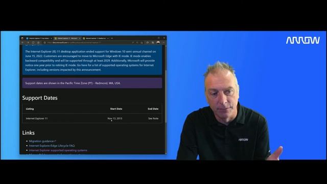 Is Internet Explorer 11 Still Supported with Embedded IoT Products? смотреть онлайн