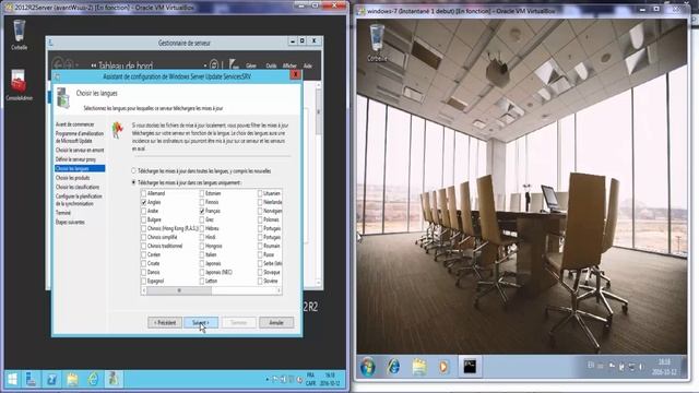 Configuration serveur 2012 R2 Installer et configurer Server Update Service WSUS смотреть онлайн