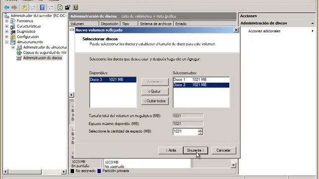 INSTALANDO RAID CON WINDOWS SERVER 2008 смотреть онлайн