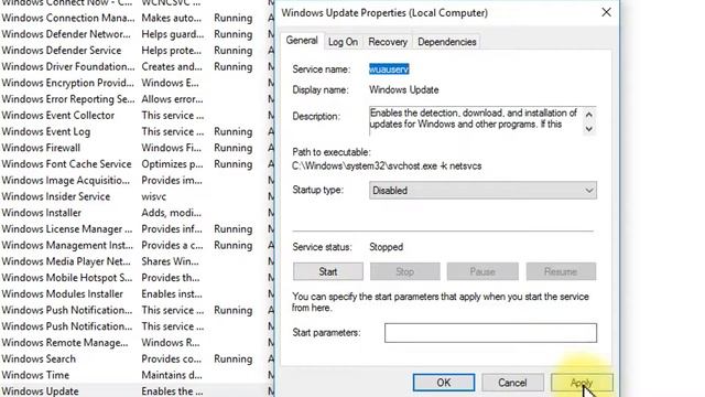 How to turn off window update | Turn off window update 10 смотреть онлайн