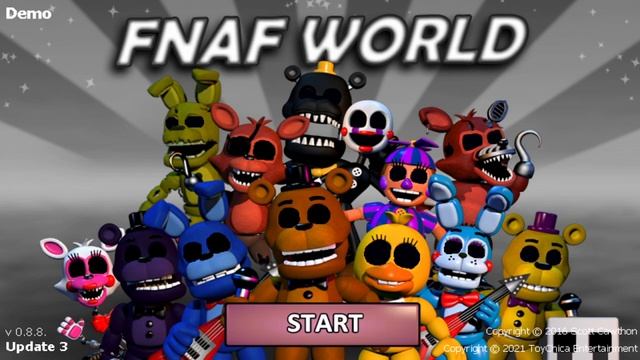 !Check! Secret Main menu in fnaf world update 3 (Reimagined) смотреть онлайн