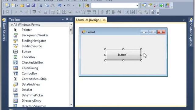 C# 20 First Windows Forms Application смотреть онлайн