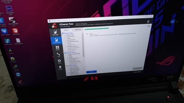 Asus ROG STRIX G731GU : How to clean Gaming Laptop - Windows 10 смотреть онлайн