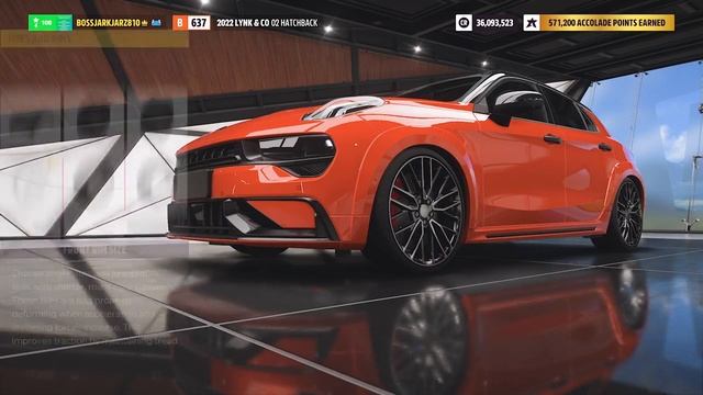 Forza Horizon 5 - 2022 Lynk & Co 02 HB Customization смотреть онлайн