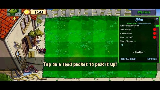 plants VS zombies Mod Menu unlimited sun & unlimited coins no cooldown V 3.3.0 update terbaru 2022 смотреть онлайн