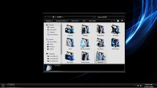 Windows 7 Theme - Aurora смотреть онлайн