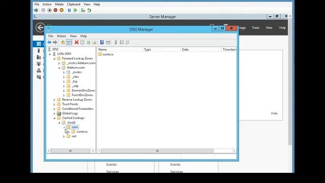 Windows Server 2012 | M07-Ex03 | Managing the DNS Server Cache || MCSA 70-410 смотреть онлайн