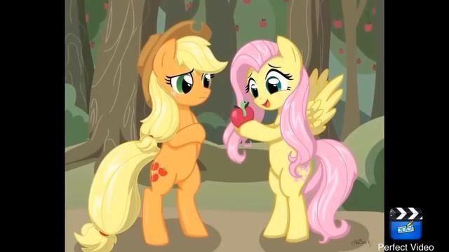 FlutterShy x AppleJack || Of The Night, Bastille смотреть онлайн