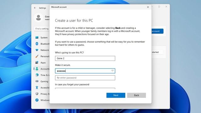 How to Create New Local User Account in windows 11 (In 1 Minute) смотреть онлайн