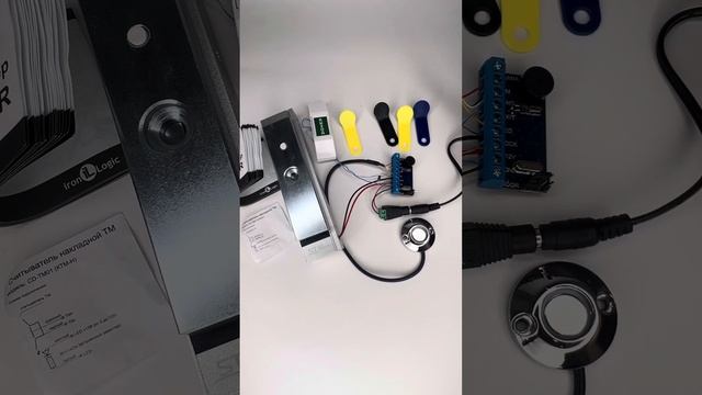 Как подключить электромагнитный замок с контроллером Z5r. Регистрация ключей TouchMemory