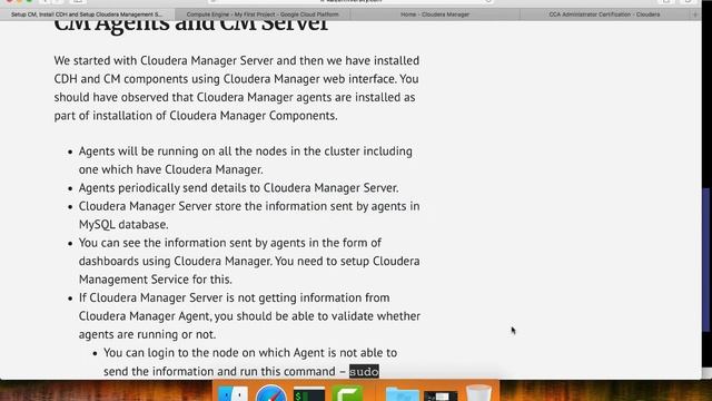 Cloudera Administration - Setup CM And CDH - CM Agents and CM Server смотреть онлайн