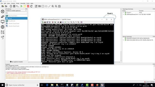 Install pfSense 2.4.4 on gns3 смотреть онлайн
