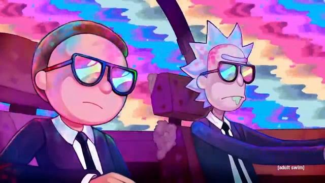 Rick and Morty Driving Live Wallpaper Free смотреть онлайн