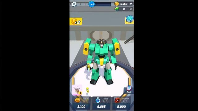 Idle Robot Inc - Idle, Tycoon & Simulation (Gameplay Android) смотреть онлайн