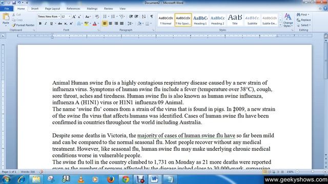 Microsoft Office Word 2010 Delete Text in Document смотреть онлайн