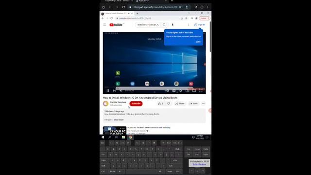 How To Run Windows 10 On Any Android Device With Apponfly смотреть онлайн