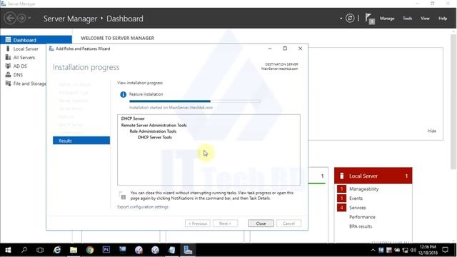 Windows Server 2016 - How to Install and Configure DHCP Server @34 смотреть онлайн