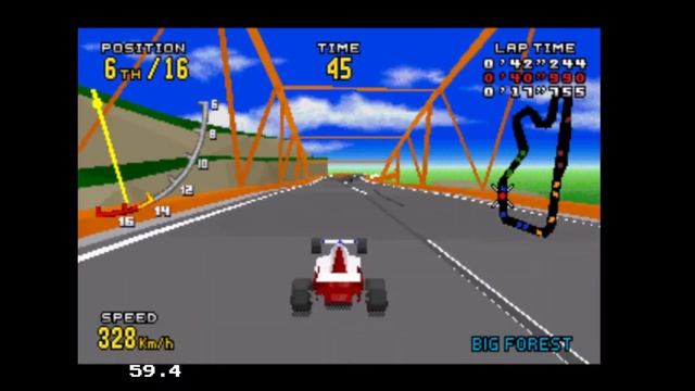 Virtua Racing Deluxe Sega 32x