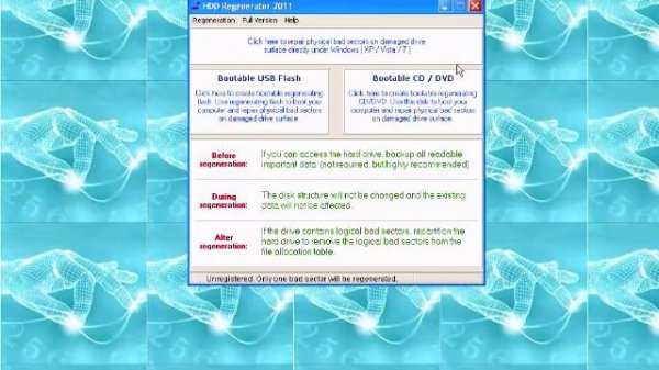 hdd regenerator