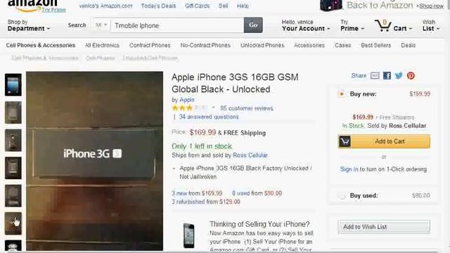 CHEAP Apple iPhone 3GS 16GB GSM Global Black - Unlocked REVIEWS смотреть онлайн