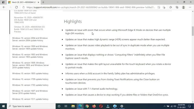Windows 10 Cumulative Update For Version 20H2 x64 Based Systems - Important Optional Quality Update смотреть онлайн