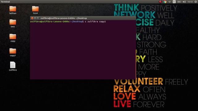 tutorial ubuntu - cara memindahkan dan mengcopy menggunakan terminal смотреть онлайн