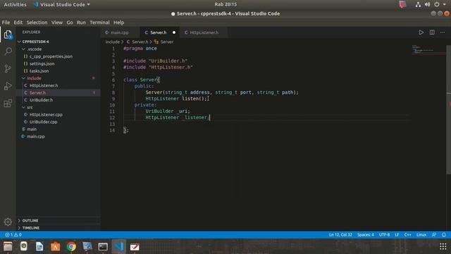 Membuat Aplikasi Server Sederhana C++ Rest SDK смотреть онлайн