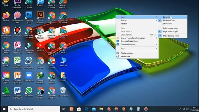 Cara Sembunyikan Icon Aplikasi Dekstop Di Windows 10 смотреть онлайн