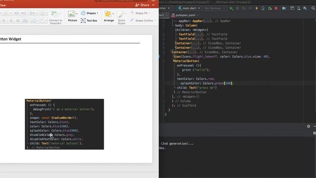 Flutter basic: 8. Button types and callback function смотреть онлайн