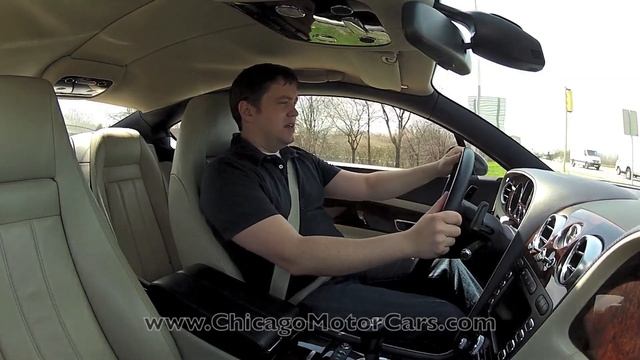 Bentley Continental GT - Chicago Motor Cars Video Test Drive Review with Chris Moran смотреть онлайн