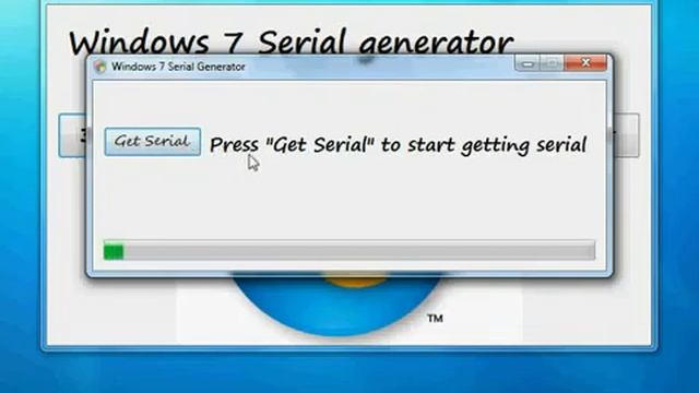 Microsoft Windows 7 Serial Generator - LATEST 10/12/10 смотреть онлайн