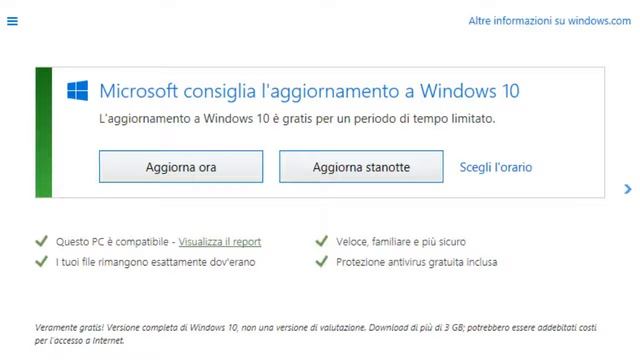 AGGIORNAMENTO A WINDOWS 10 - CONSIGLIATO DA Luca & Alex смотреть онлайн