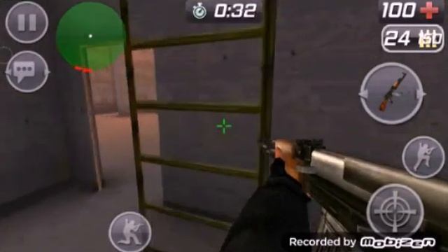 Partie zombie survival sur CS Portable Android смотреть онлайн