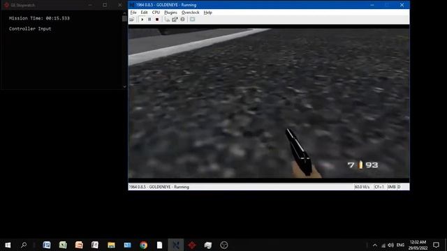 N64 Goldeneye | Runway | Agent | 25sec | Emu смотреть онлайн